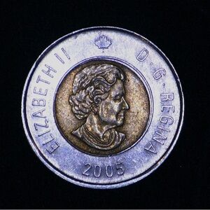 2005 Canadian Two-Dollar Toonie Coin